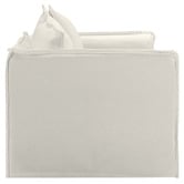 Temple &amp; Webster Montauk Slipcover Reversible Chaise Sofa &amp; Armchair Set