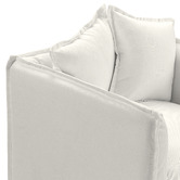 Temple &amp; Webster Montauk Slipcover Reversible Chaise Sofa &amp; Armchair Set