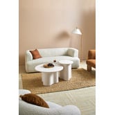 Temple &amp; Webster Mickie Round Sculptural Coffee Table