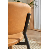 Temple &amp; Webster Millie Faux Leather Dining Chairs