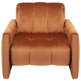 Temple &amp; Webster Echo Velvet Single Sofa Bed