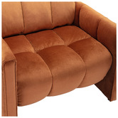 Temple &amp; Webster Echo Velvet Single Sofa Bed