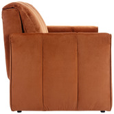 Temple &amp; Webster Echo Velvet Single Sofa Bed