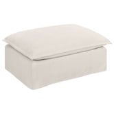 Temple &amp; Webster Softy Premium Slipcover Ottoman