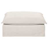 Temple &amp; Webster Softy Premium Slipcover Ottoman