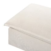 Temple &amp; Webster Softy Premium Slipcover Ottoman