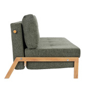 Temple &amp; Webster Brad Upholstered Double Sofa Bed