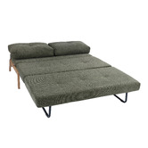 Temple &amp; Webster Brad Upholstered Double Sofa Bed