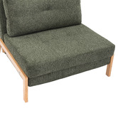 Temple &amp; Webster Brad Upholstered Single Sofa Bed