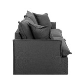 Temple &amp; Webster Softy Premium 3 Seater Queen Slipcover Sofa Bed