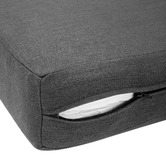Temple &amp; Webster Softy Premium 3 Seater Queen Slipcover Sofa Bed