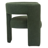 Temple &amp; Webster Pomaire 3 Legged Boucle Occasional Chair