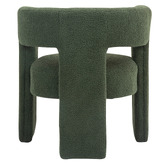 Temple &amp; Webster Pomaire 3 Legged Boucle Occasional Chair