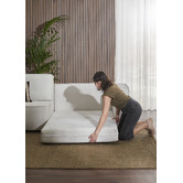 Temple &amp; Webster Porto 4 Seater Queen Sofa Bed