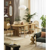 Temple &amp; Webster Marie Oval Dining Table