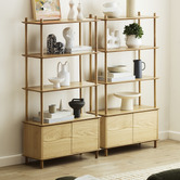 Temple &amp; Webster Banjo 4 Tier Storage Bookcase