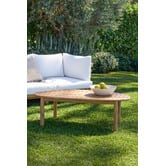 Temple &amp; Webster 39cm Avalon Acacia Wood Outdoor Coffee Table