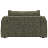 Temple &amp; Webster Aldo 1.5 Seater Oversized Single Boucle Sofa Bed