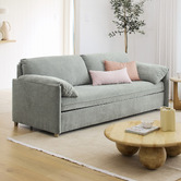Temple &amp; Webster Eden 4 Seater Queen Sofa Bed