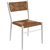 Temple &amp; Webster Echo Wicker Aluminium Outdoor Dining Chairs