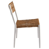Temple &amp; Webster Echo Wicker Aluminium Outdoor Dining Chairs