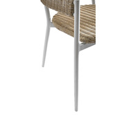 Temple &amp; Webster Wanda PE Wicker &amp; Aluminium Outdoor Dining Chairs