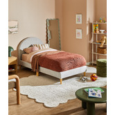 Temple &amp; Webster Kids&#039; Arch Upholstered Single Bed