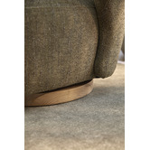Temple &amp; Webster Libby Upholstered Swivel Accent Chair
