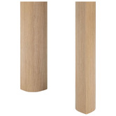 Temple &amp; Webster Ronan Travertine Console Table