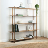 Temple &amp; Webster Large Banjo 5 Tier Bookcase