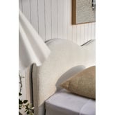Temple &amp; Webster Cloud Boucle Bed Frame