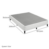 Temple &amp; Webster Vincent Spring Bed Base