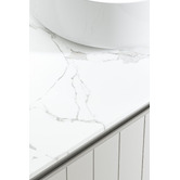 Temple &amp; Webster Belmont 1200mm Double Vanity Package with Oval LED Mirror