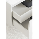 Temple &amp; Webster Belmont 1200mm Double Vanity Package with Oval LED Mirror
