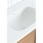 Temple &amp; Webster Cali 900mm Wall-Hung Single Vanity with Integrated Basin