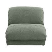 Temple &amp; Webster Olly Corduroy Lounge Chair Single Sofa Bed