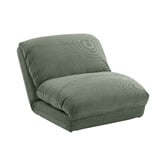 Temple &amp; Webster Olly Corduroy Lounge Chair Single Sofa Bed