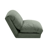 Temple &amp; Webster Olly Corduroy Lounge Chair Single Sofa Bed
