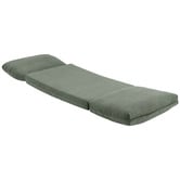 Temple &amp; Webster Olly Corduroy Lounge Chair Single Sofa Bed