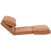 Temple &amp; Webster Olly Corduroy Lounge Chair Single Sofa Bed