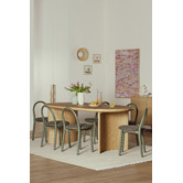 Temple &amp; Webster Marie Oval Dining Table