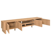 Temple &amp; Webster Walter 4 Door TV Unit