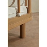 Temple &amp; Webster Bellambi Acacia Wood Outdoor Daybed