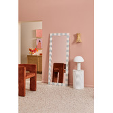 Temple &amp; Webster Dixie Check Full Length Mirror