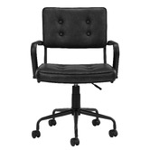 Temple &amp; Webster Hugo Retro Home Office Chair