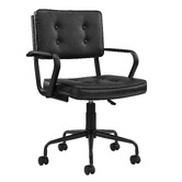 Temple &amp; Webster Hugo Retro Home Office Chair