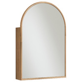 Temple &amp; Webster Bronte 600mm Arch Mirrored Shaving Cabinet