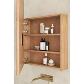 Temple &amp; Webster Bronte 600mm Arch Mirrored Shaving Cabinet