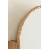 Temple &amp; Webster Bronte 600mm Arch Mirrored Shaving Cabinet