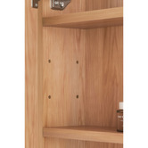 Temple &amp; Webster Bronte 600mm Arch Mirrored Shaving Cabinet